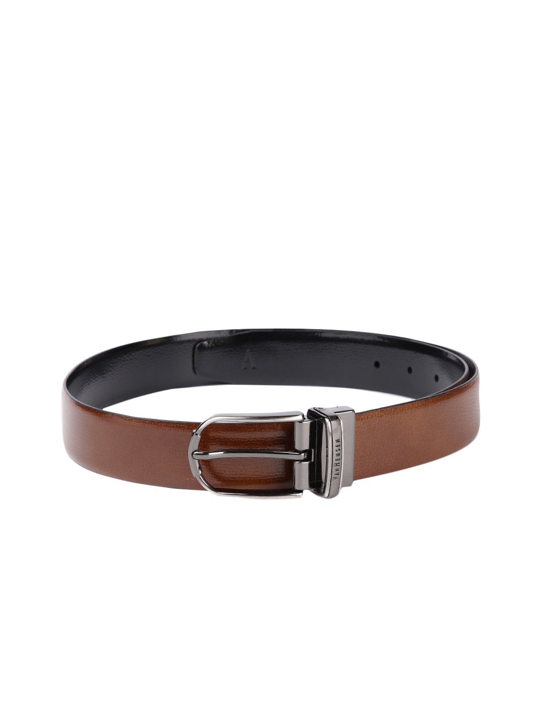 

Van Heusen Men Leather Reversible Belt, Brown