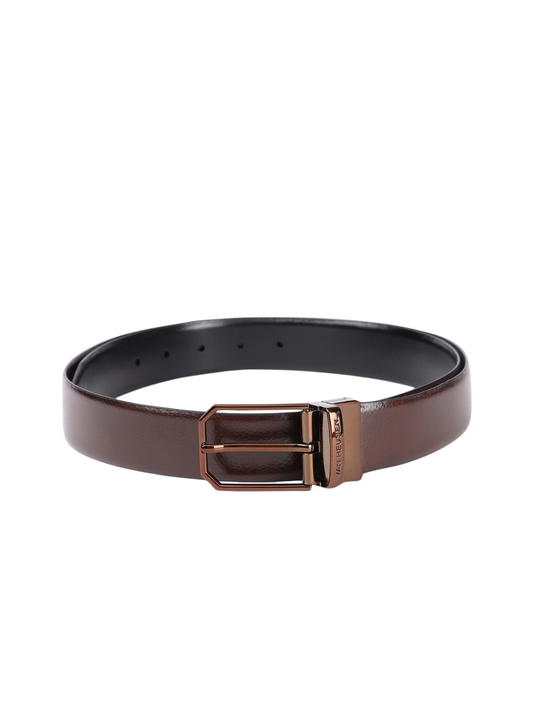 

Van Heusen Men Leather Reversible Belt, Brown
