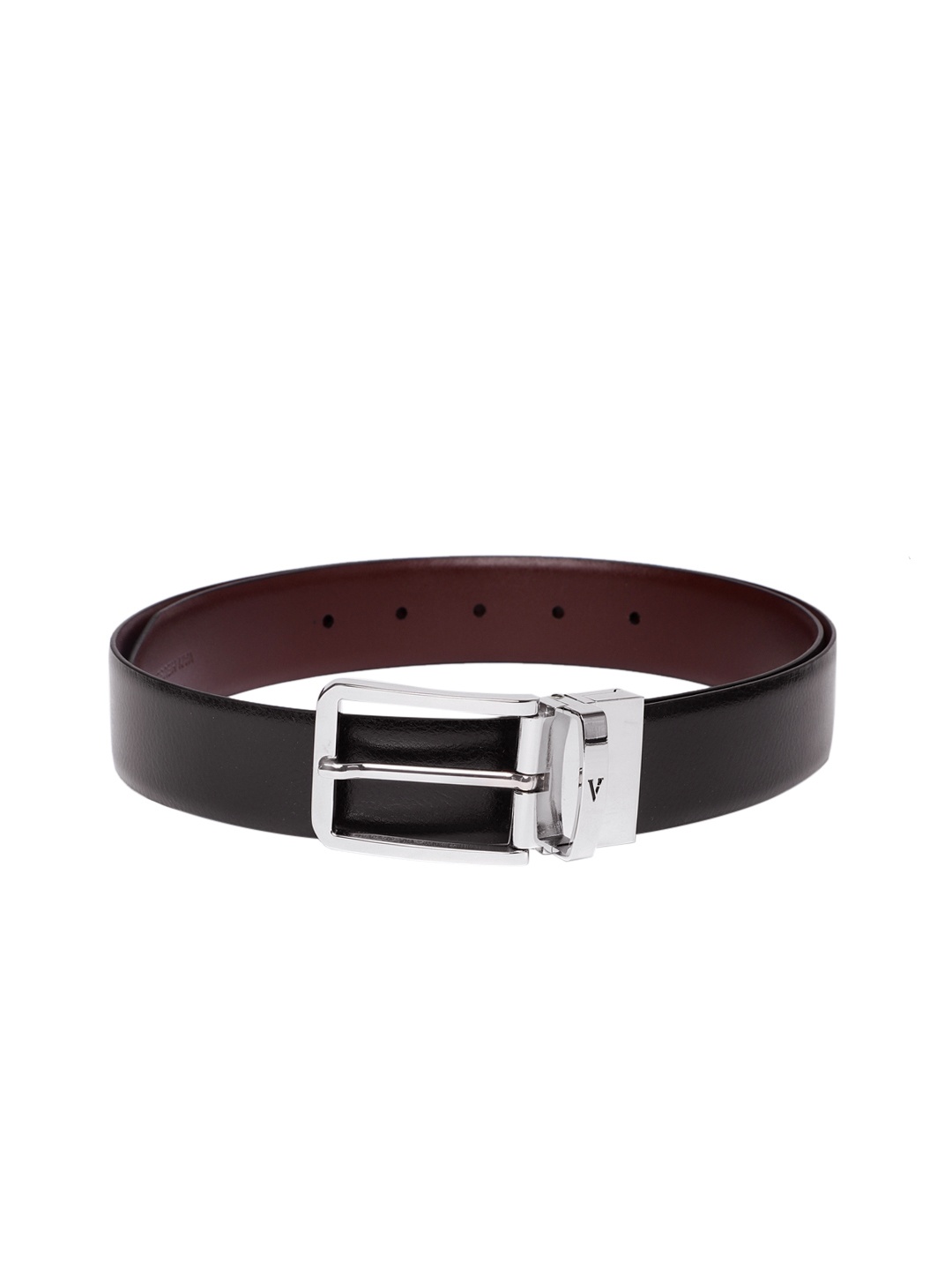 

Van Heusen Men Leather Reversible Belt, Black