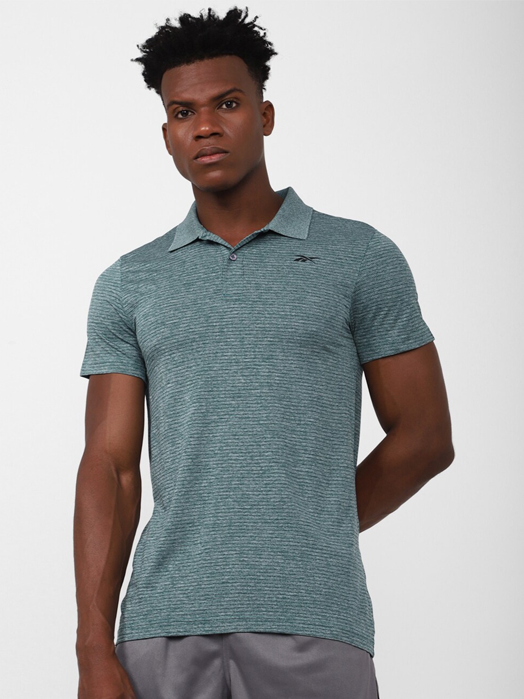 

Reebok Training Essentials Polo T-Shirt, Sea green