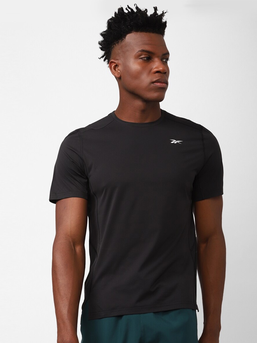 

Reebok Rbk Fitness UBF Movesoft SS T-Shirt, Black