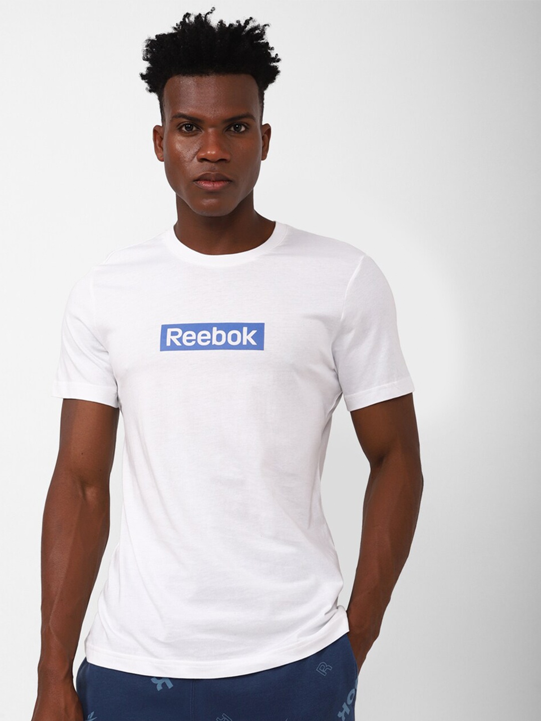 

Reebok Training Essentials Linear Logo T-Shirt, White