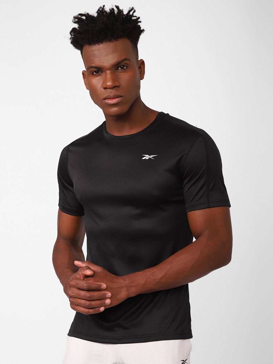 

Reebok WOR COMM SS Tech T-Shirt, Black