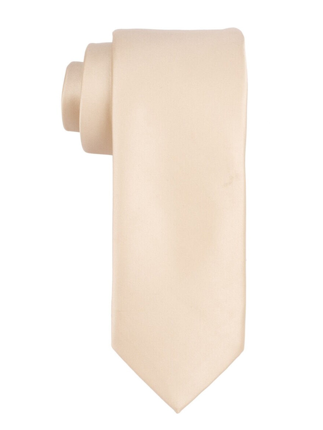 

The Tie Hub Men Broad Tie, Cream