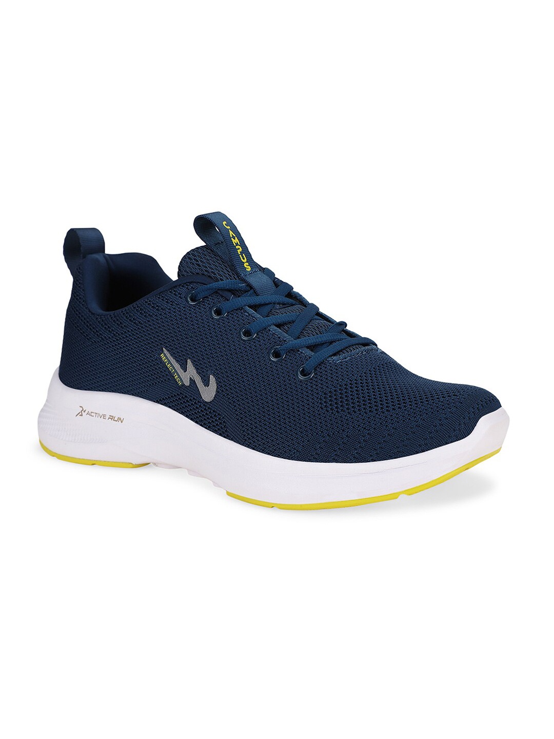 

Campus Men Mesh Running Non-Marking Shoes, Navy blue