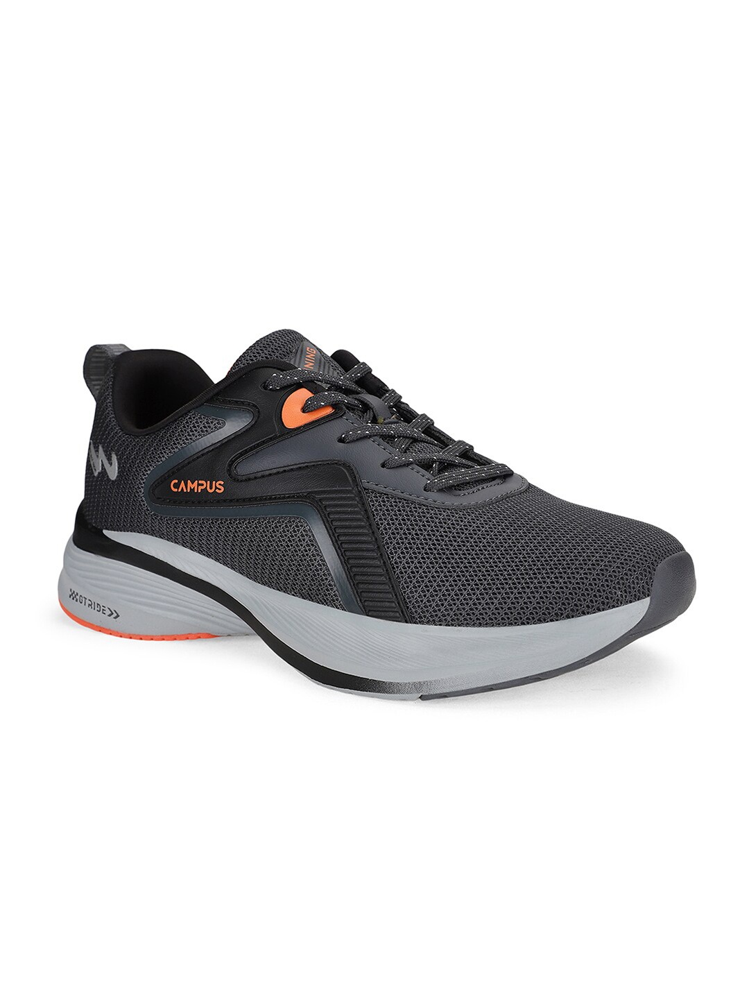 

Campus Men Mesh Running Non-Marking Shoes, Grey