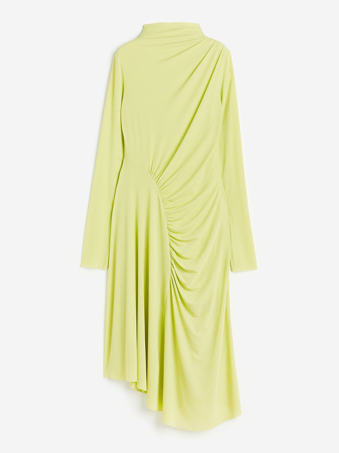 

H&M Asymmetric Jersey Dresses, Lime green