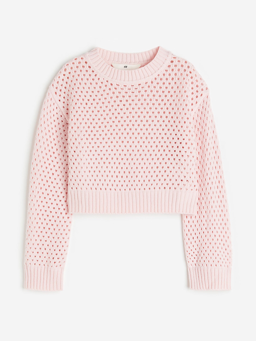 

H&M Girls Acrylic Jumper, Pink