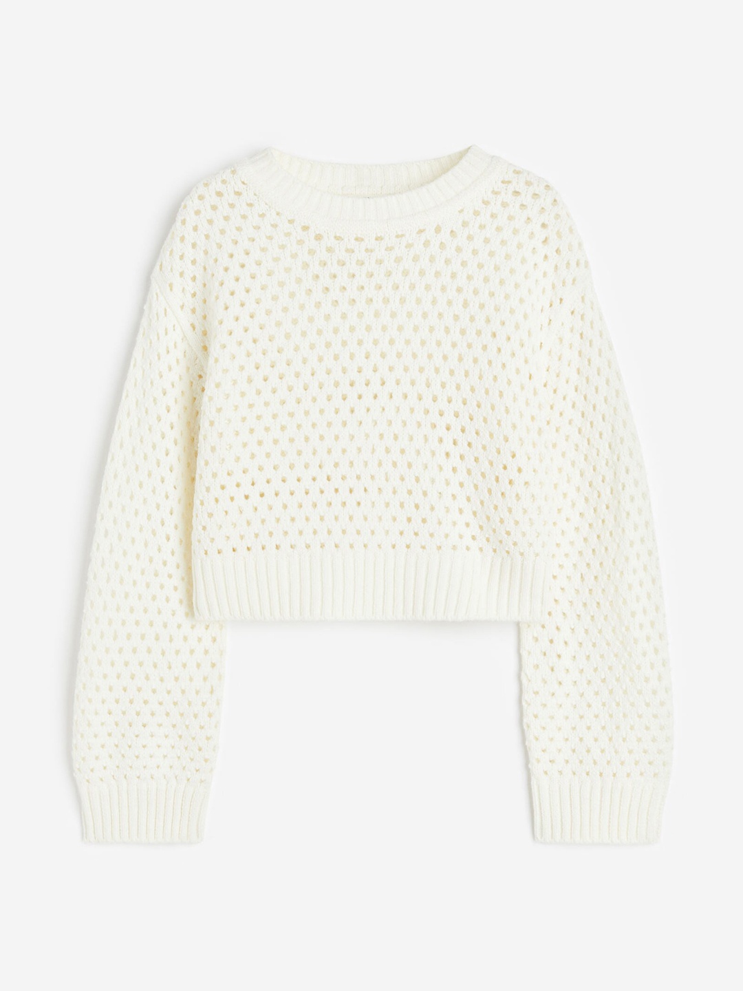 

H&M Girls Acrylic Jumper, White