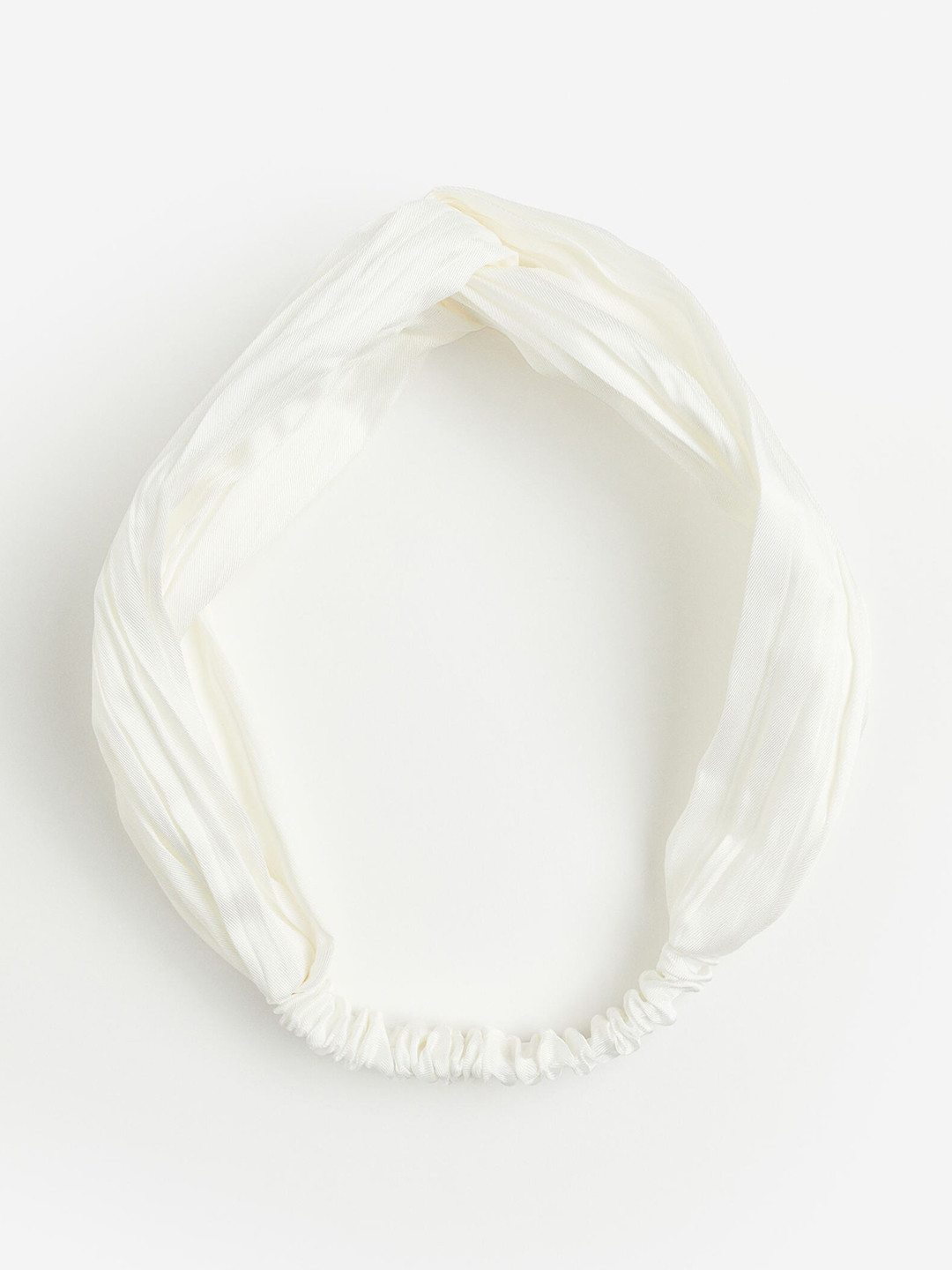 

H&M Twist-Detail Hairband, White