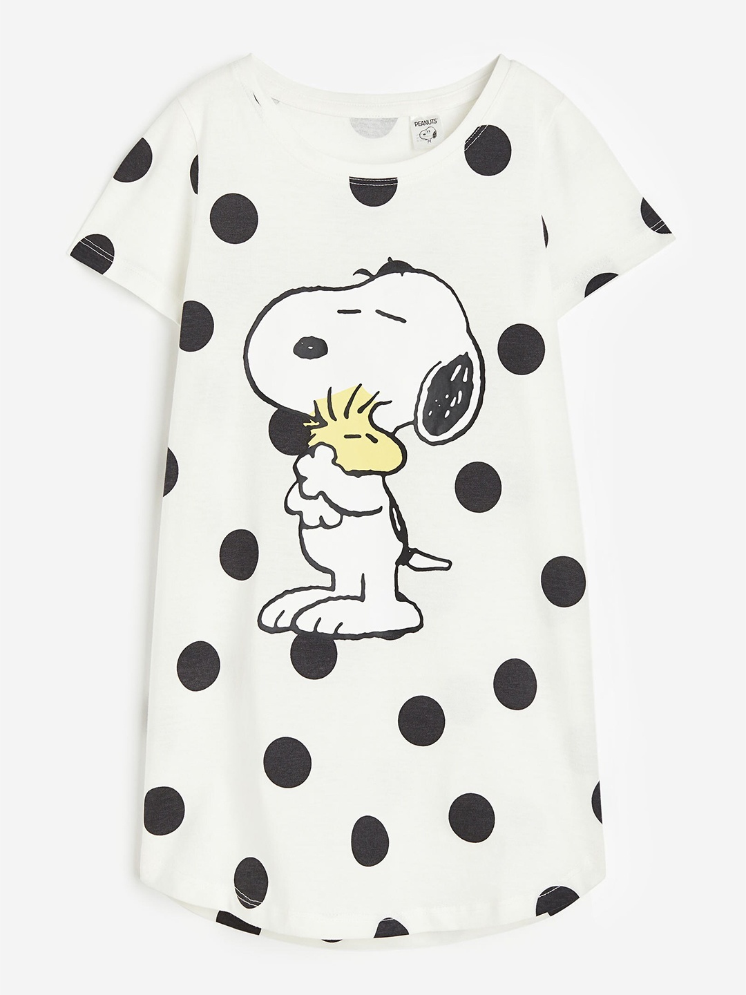 

H&M Girls Printed Pure Cotton Nightdress, White