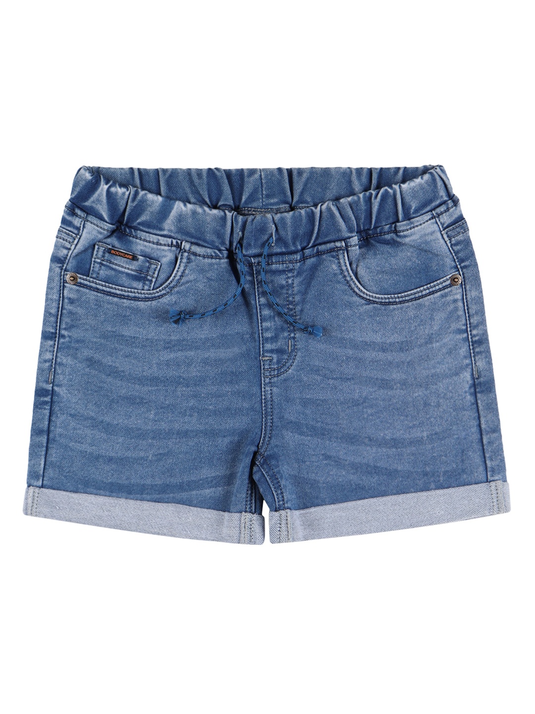 

Bodycare Kids Girls Mid-Rise Denim Shorts, Navy blue