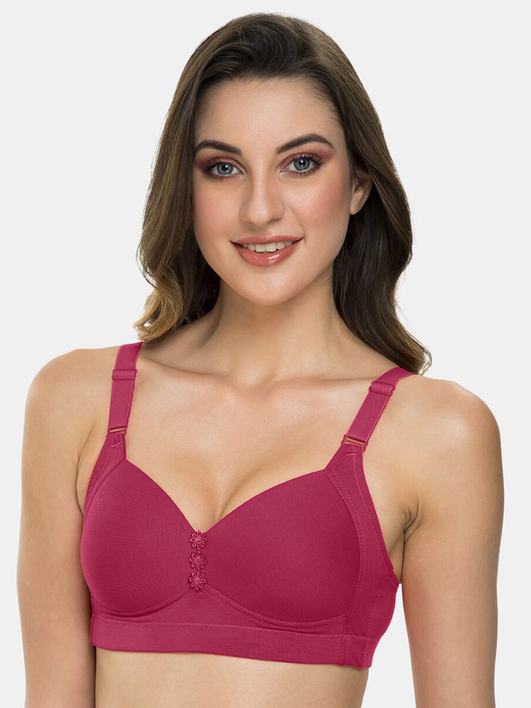 

Tweens Full Coverage Lightly Padded Minimizer Bra All Day Comfort, Purple