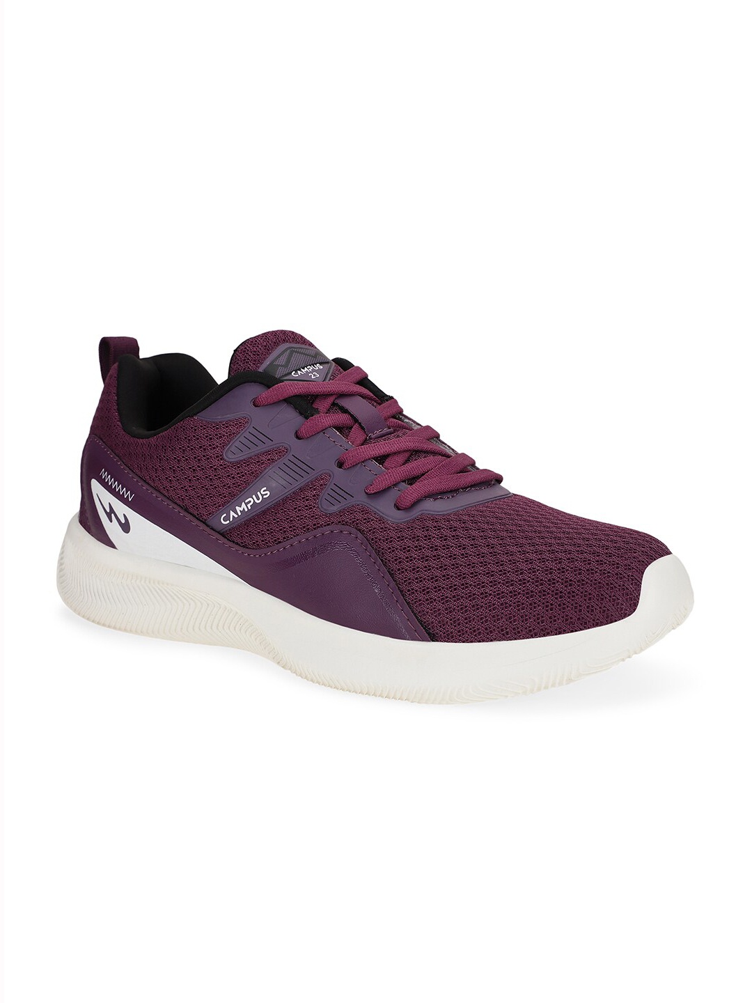 

Campus Women Mesh Running Non-Marking Shoes, Maroon
