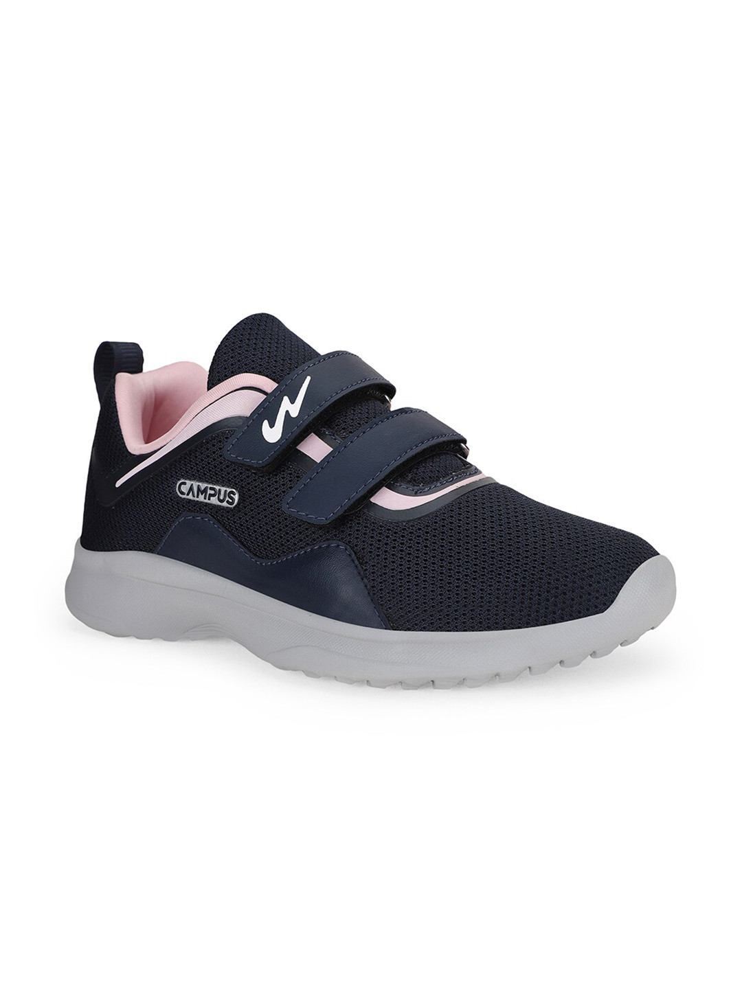 

Campus Women Mesh Running Non-Marking Shoes, Navy blue