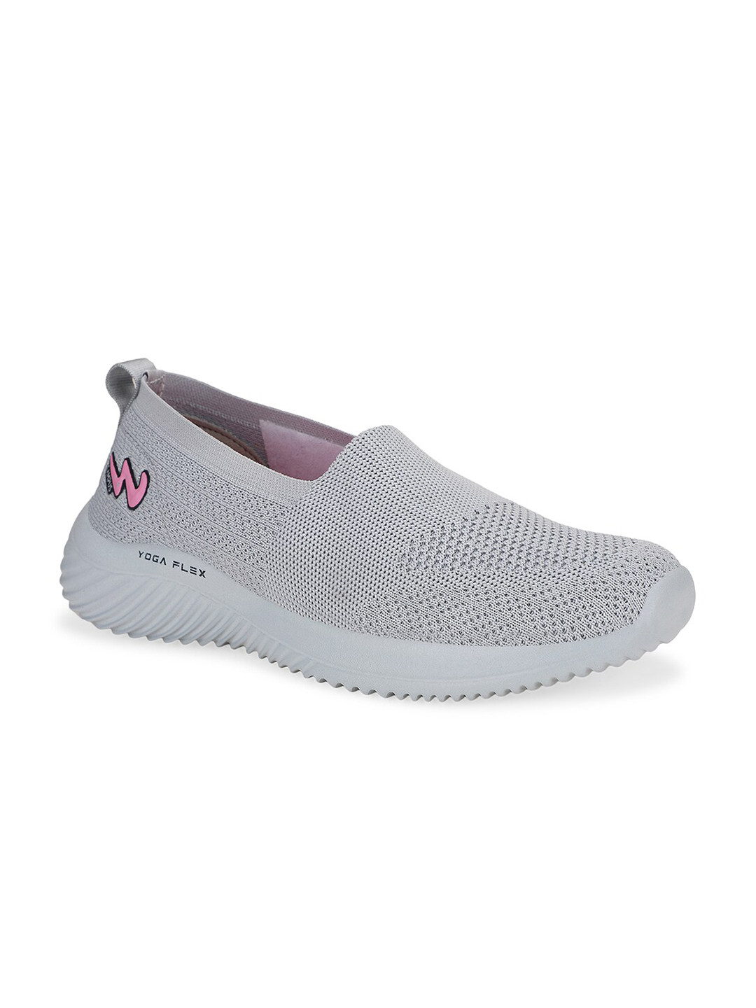 

Campus Women Mesh Walking Non-Marking Shoes, Grey