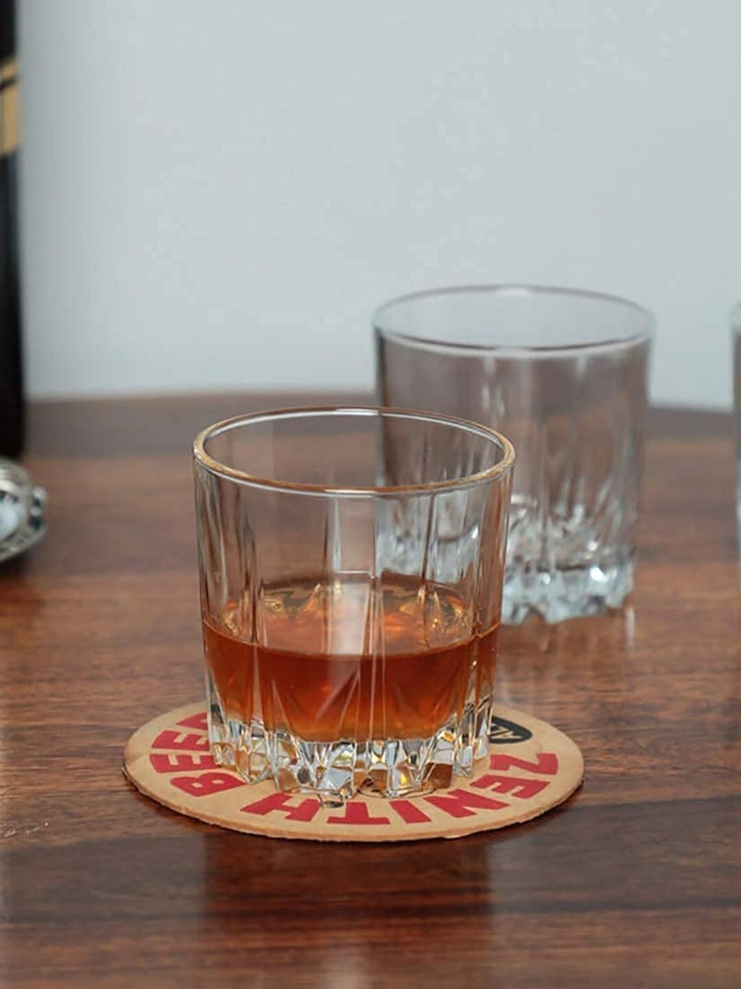 

smart serve 6-Pieces Transparent Whiskey Glass 290 ml Each