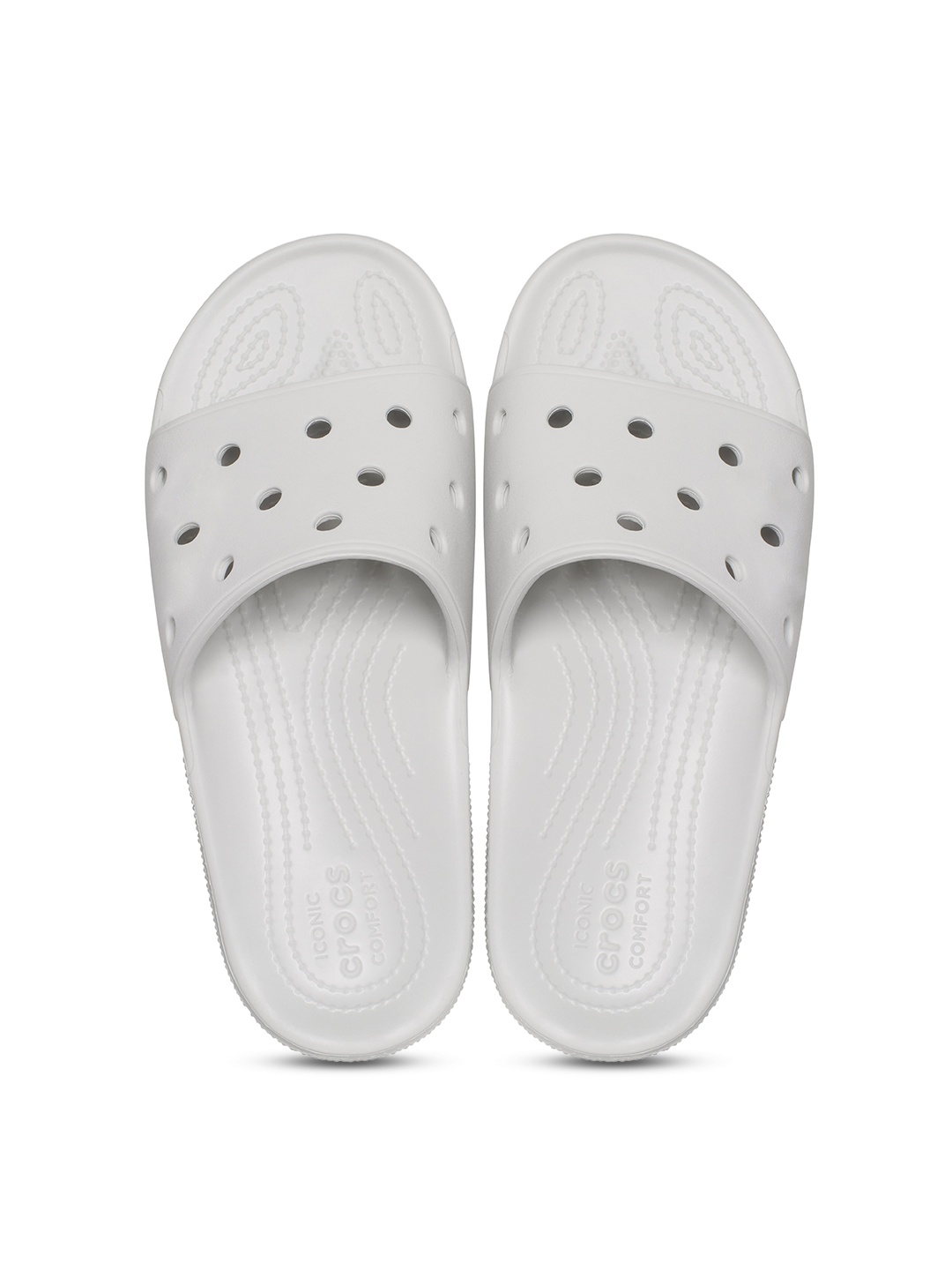 

Crocs Croslite Casual Sliders, White