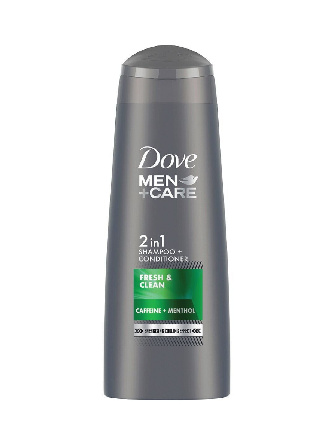 

Dove Men +Care Fresh & Clean 2-in-1 Shampoo + Conditioner with Caffeine & Menthol - 180ml, Grey