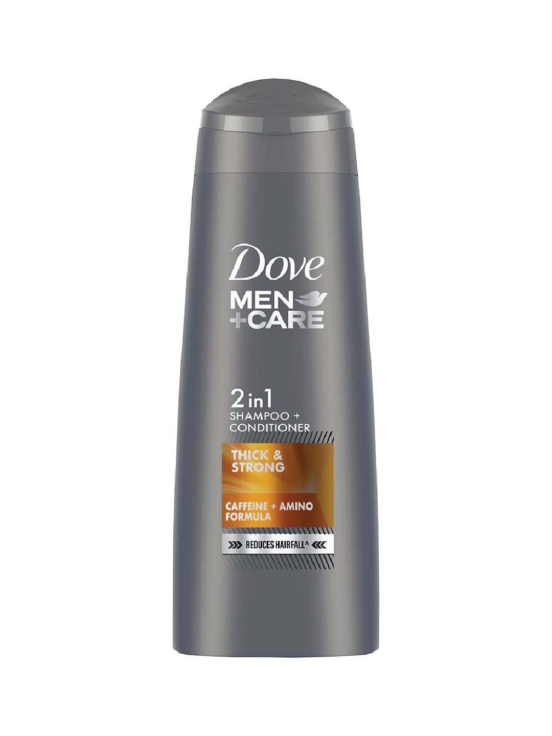 

Dove Men +Care Thick & Strong 2-in-1 Shampoo + Conditioner with Caffeine - 180ml, Grey