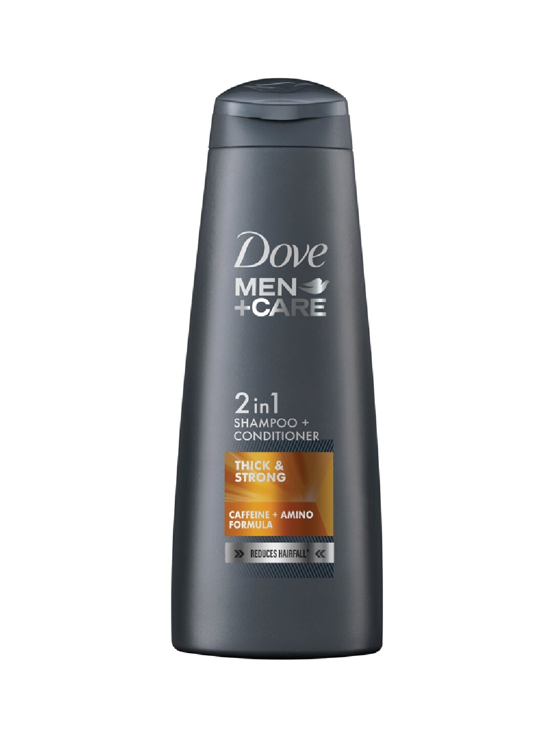 

Dove Men +Care Thick & Strong 2-in-1 Shampoo + Conditioner with Caffeine - 340 ml, Grey