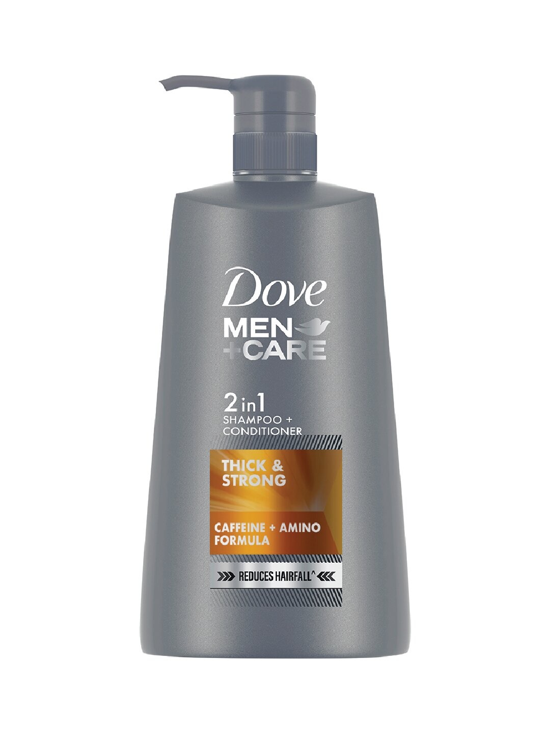 

Dove Men +Care Thick & Strong 2-in-1 Shampoo + Conditioner with Caffeine - 650ml, Grey