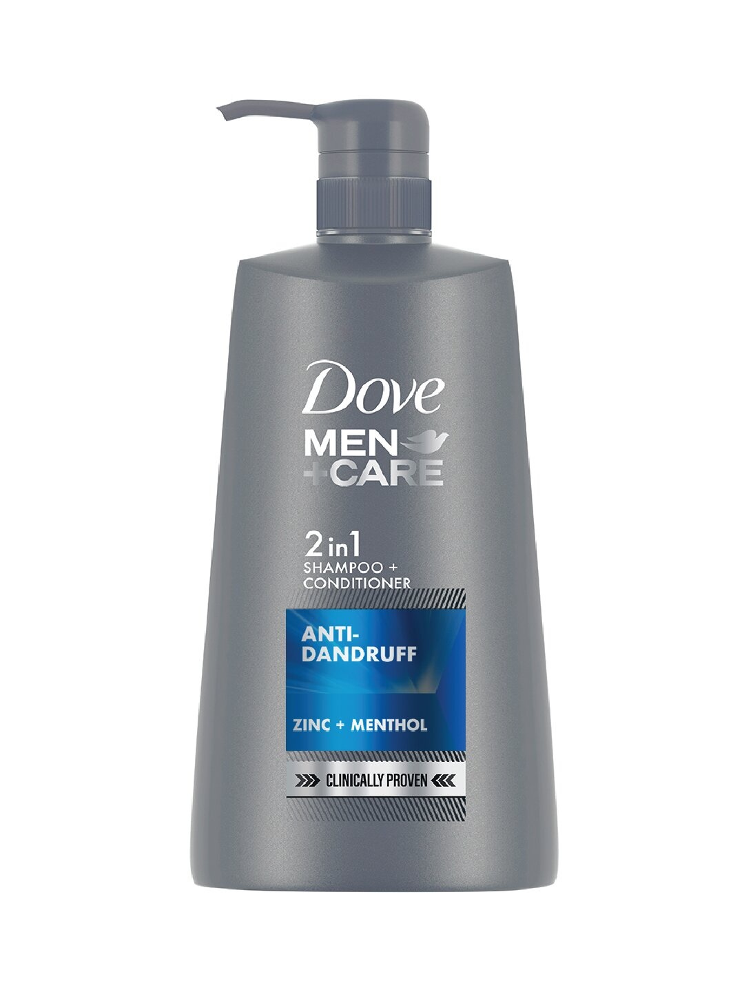 

Dove Men +Care Anti-Dandruff 2-in-1 Shampoo + Conditioner with Zinc & Menthol - 650ml, Black