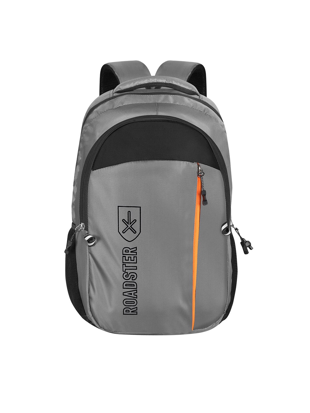 

Roadster The Lifestyle Co Grey & Black Printed Laptop Backpack