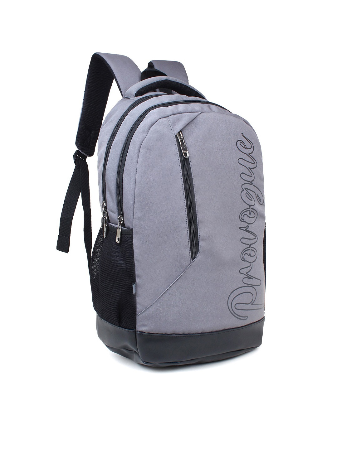 

Provogue Unisex Typography Backpack, Grey