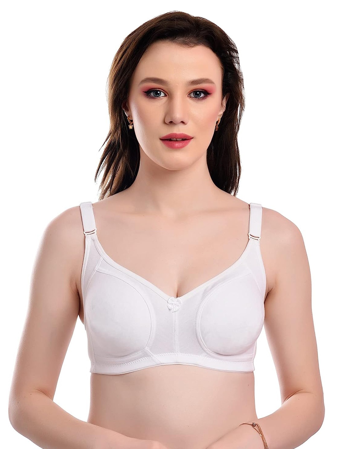 

SMARTERKIDS Heavily Padded Non Wired All Day Comfort Full Coverage T-shirt Bra, White