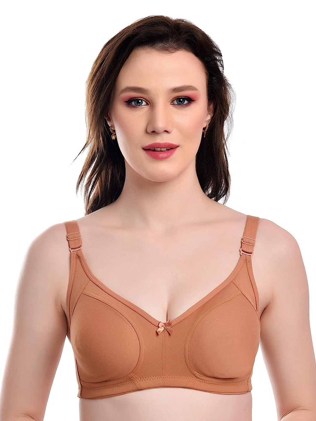 

SMARTERKIDS Heavily Padded Non Wired All Day Comfort Full Coverage T-shirt Bra, Nude