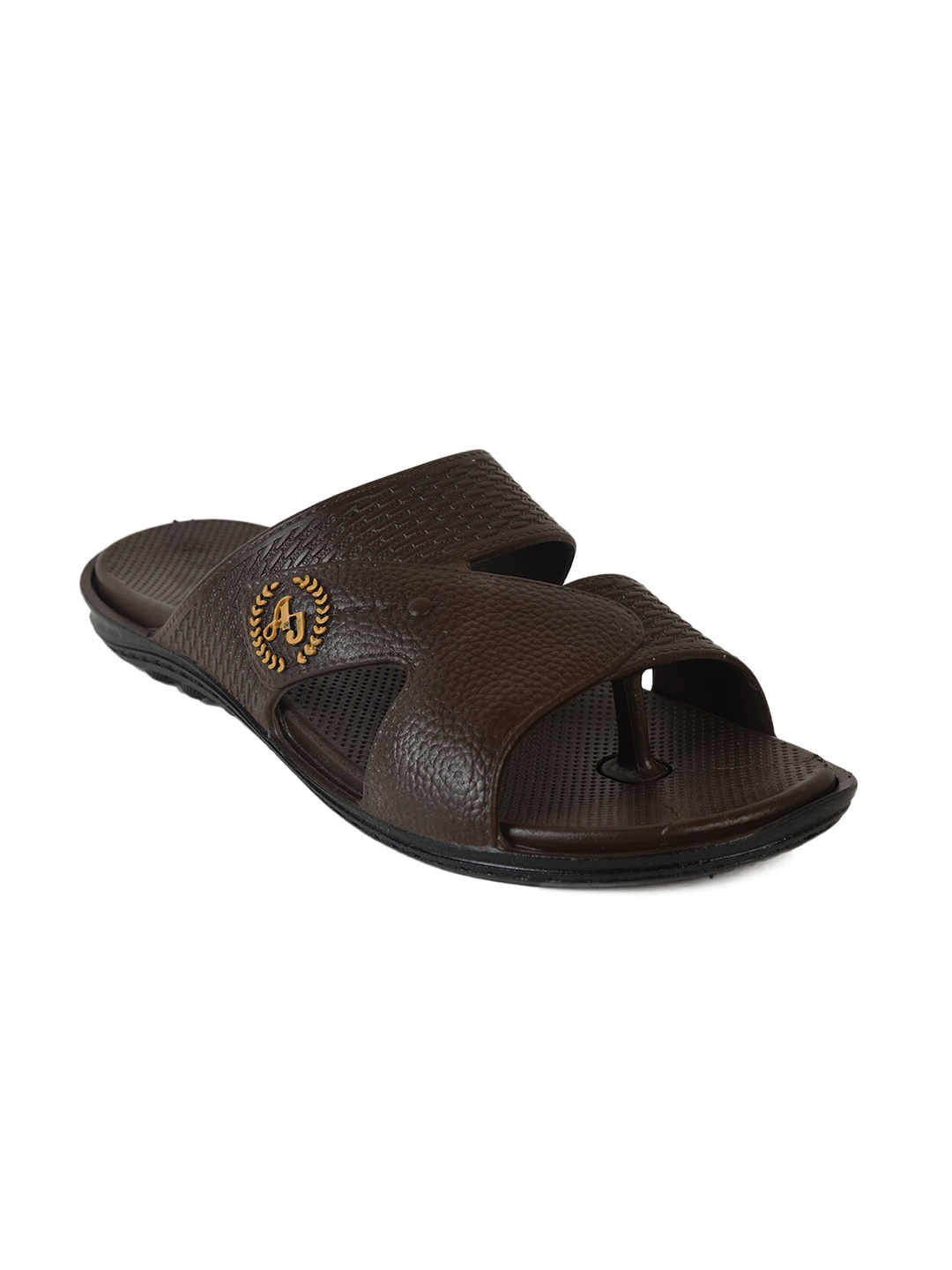 

Ajanta Men Slip-On Comfort Sandals, Brown