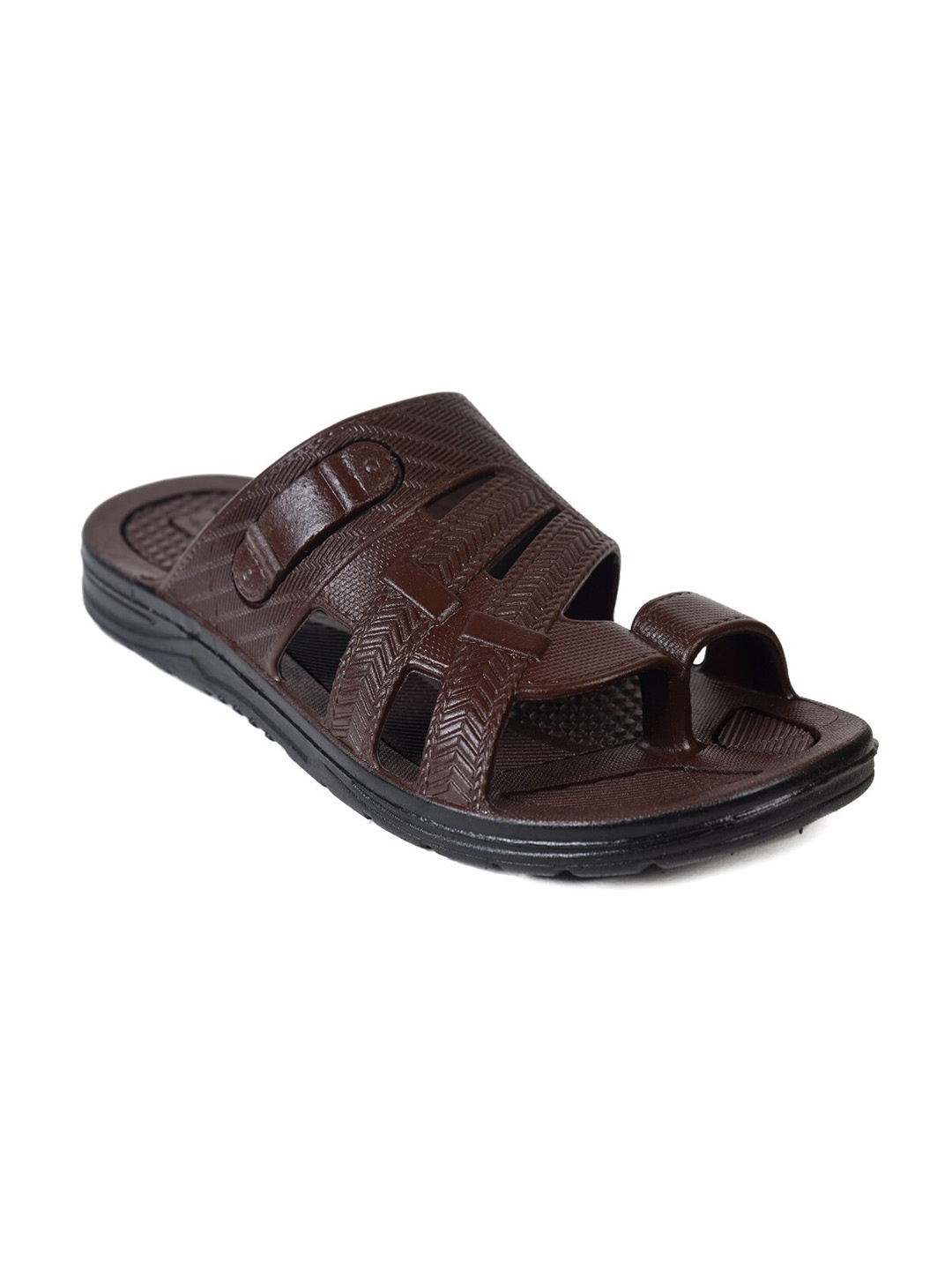 

Ajanta Men Slip-On Comfort Sandals, Brown
