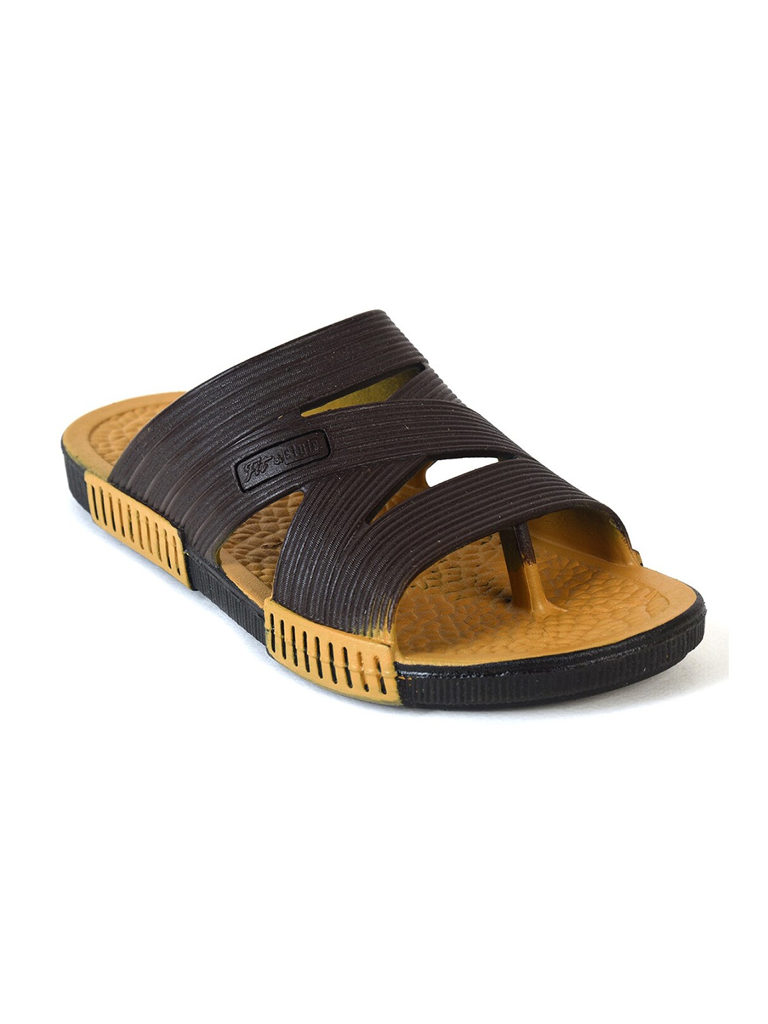 

Ajanta Men Slip-On Comfort Sandals, Brown
