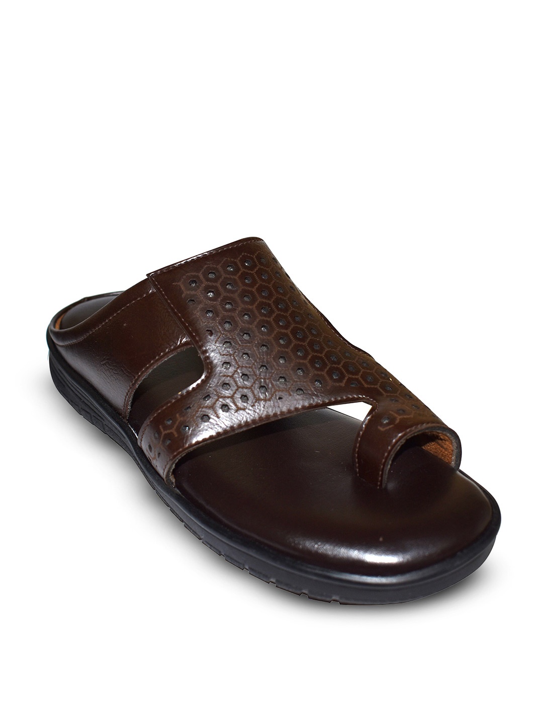 

Ajanta Men Slip-On Comfort Sandals, Brown