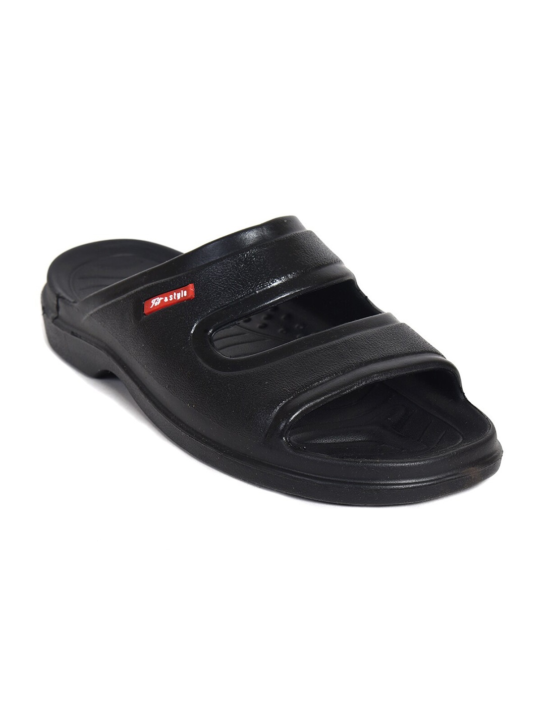 

Ajanta Men Slip-On Clogs, Black