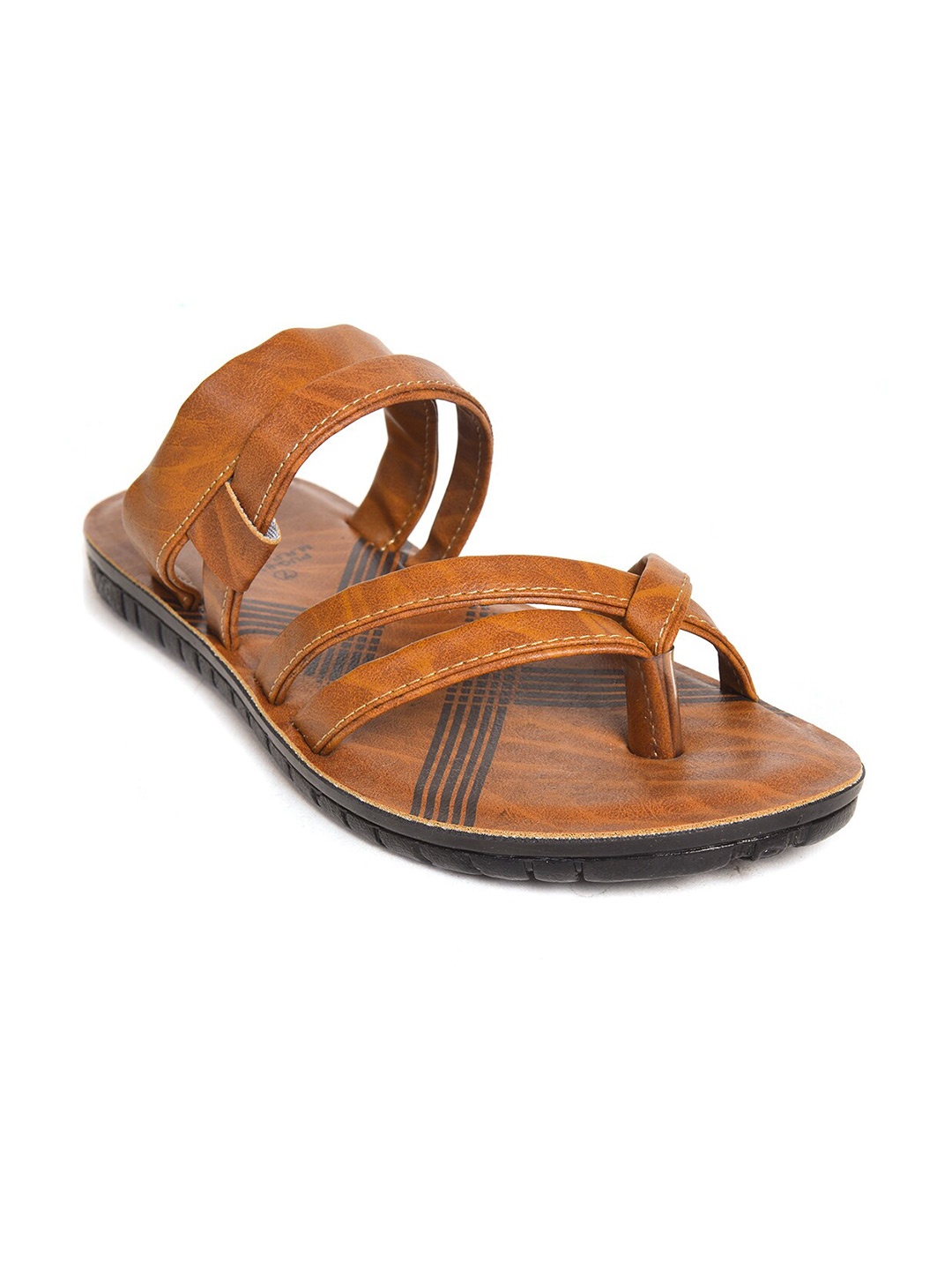 

Ajanta Men Slip-On Comfort Sandals, Tan