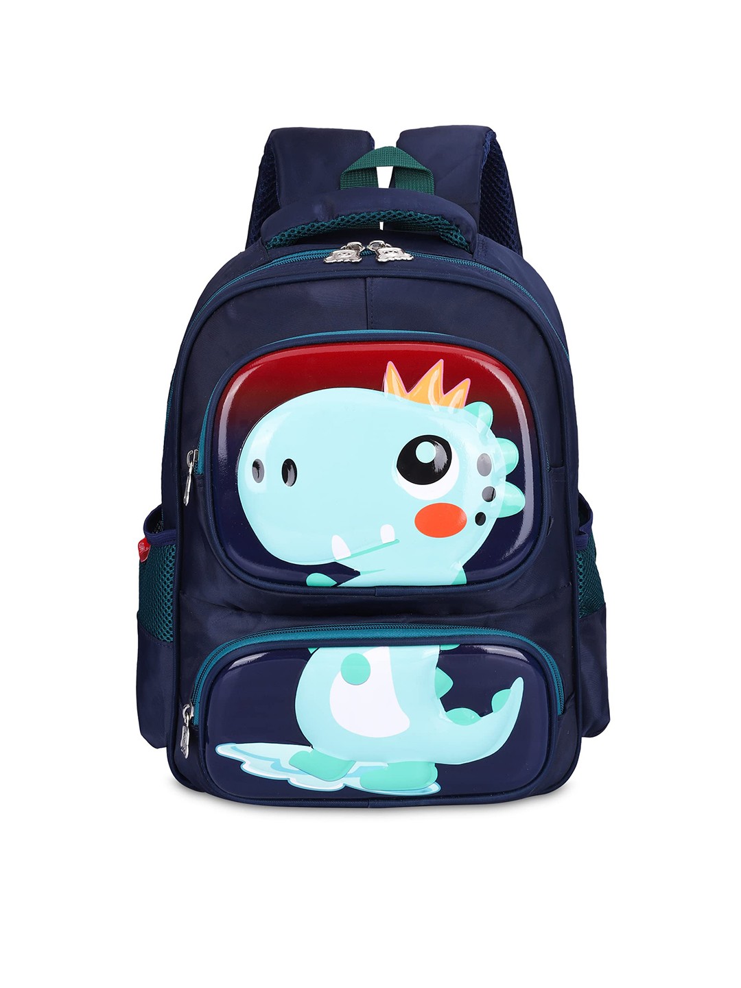 

THE CLOWNFISH Kids Graphic Printed Backpack, Blue