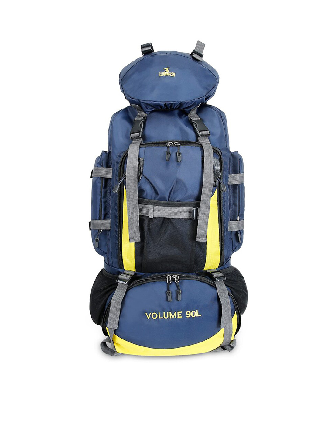 

THE CLOWNFISH Unisex Travel Backpack, Blue