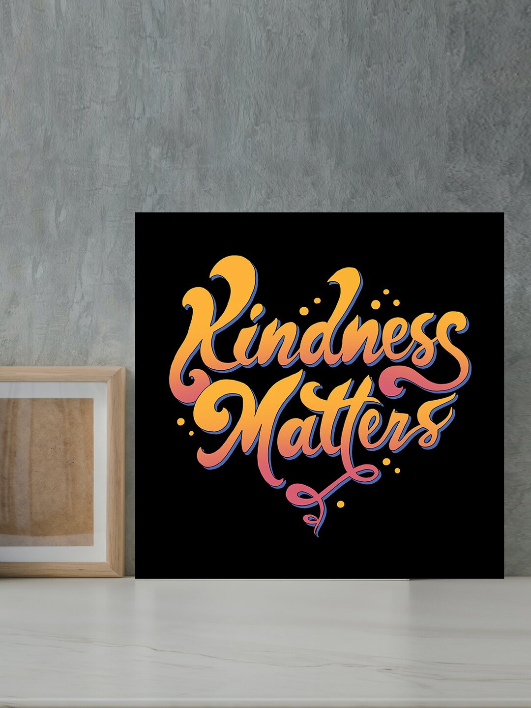 

Gallery99 Black & Orange Coloured Motivational Quotes Wall Art