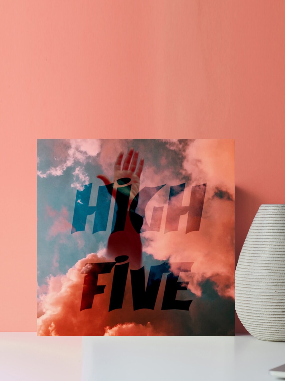 

Gallery99 Red & Peach-Coloured Motivational Quotes Paper Wall Art