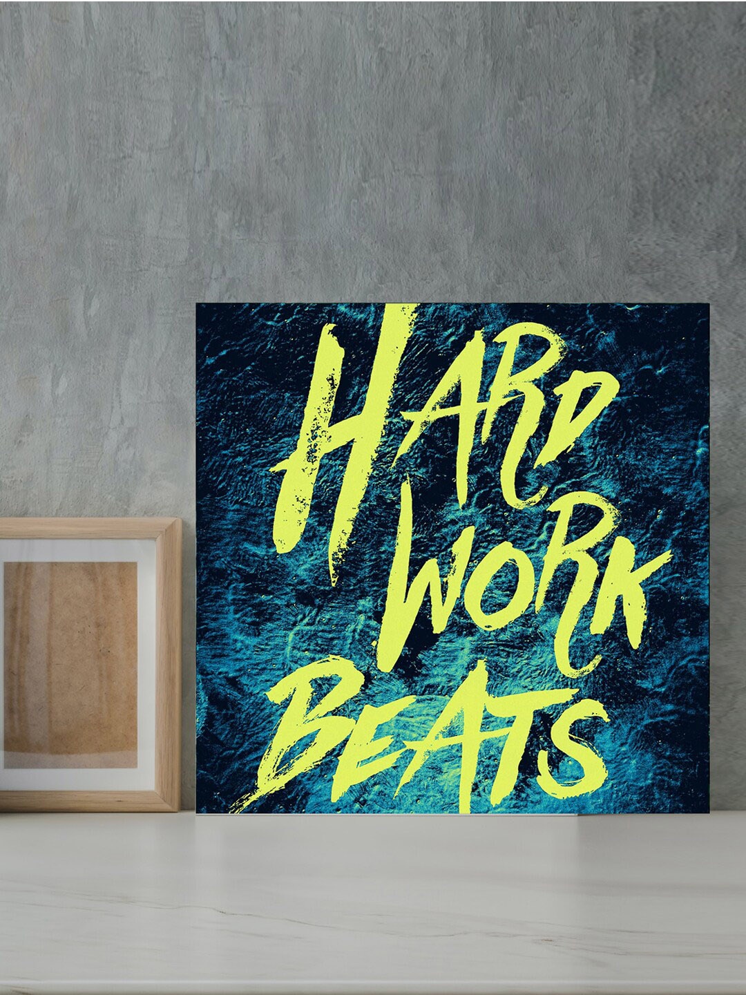 

Gallery99 Green Hard Work Beats Motivational Quotes Wall Art