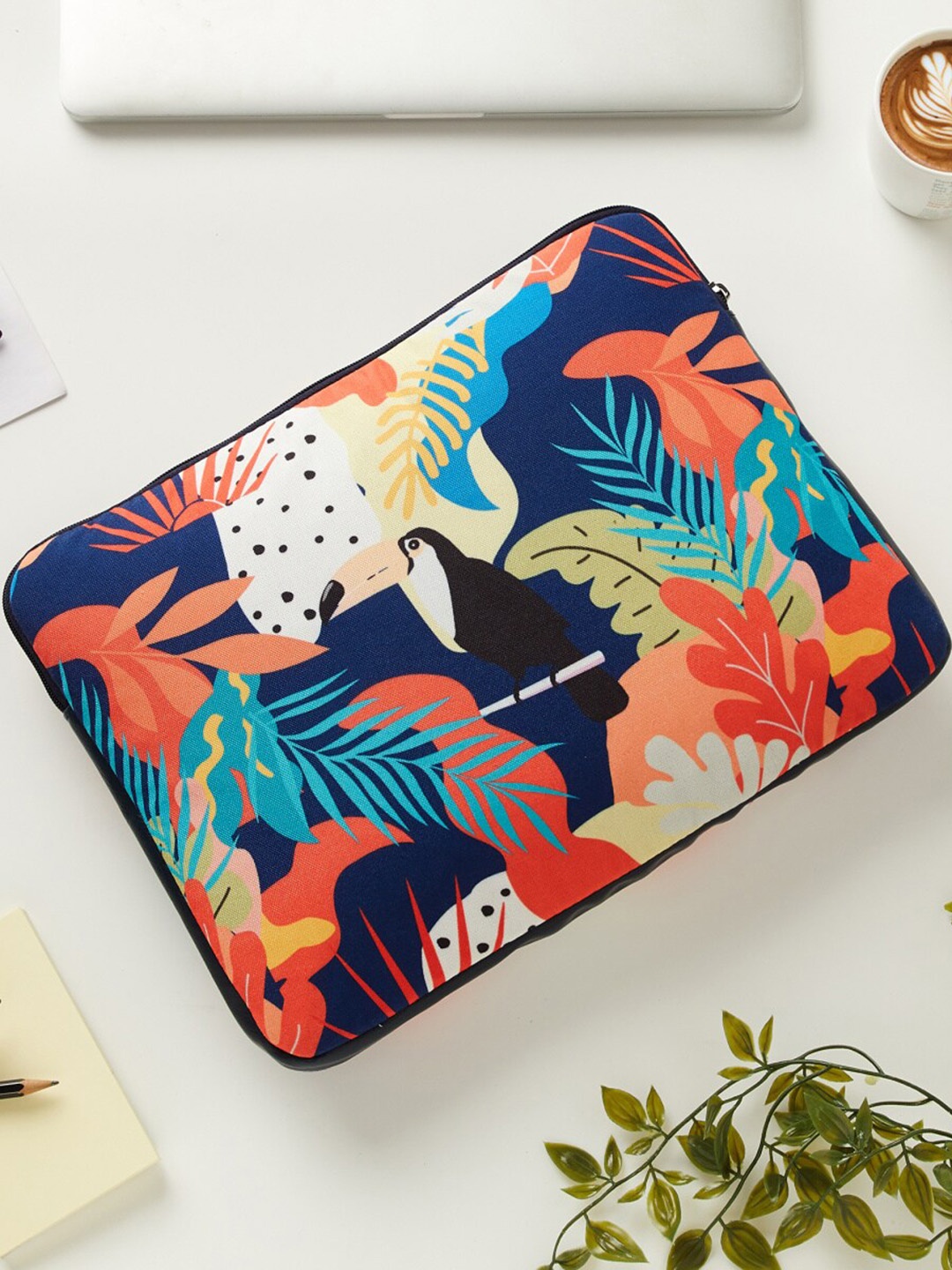 

Home Centre Printed Laptop Sleeve, Navy blue