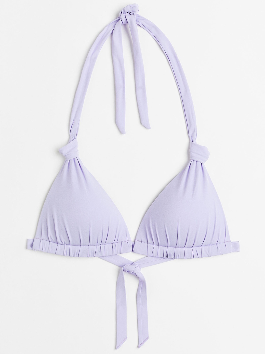 

H&M Push-Up Triangle Bikini Top, Purple