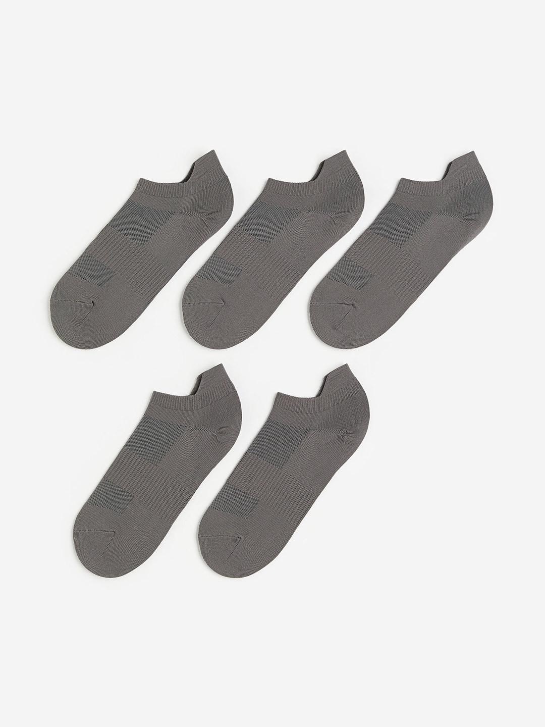 

H&M Men DryMove Sports Socks, Grey
