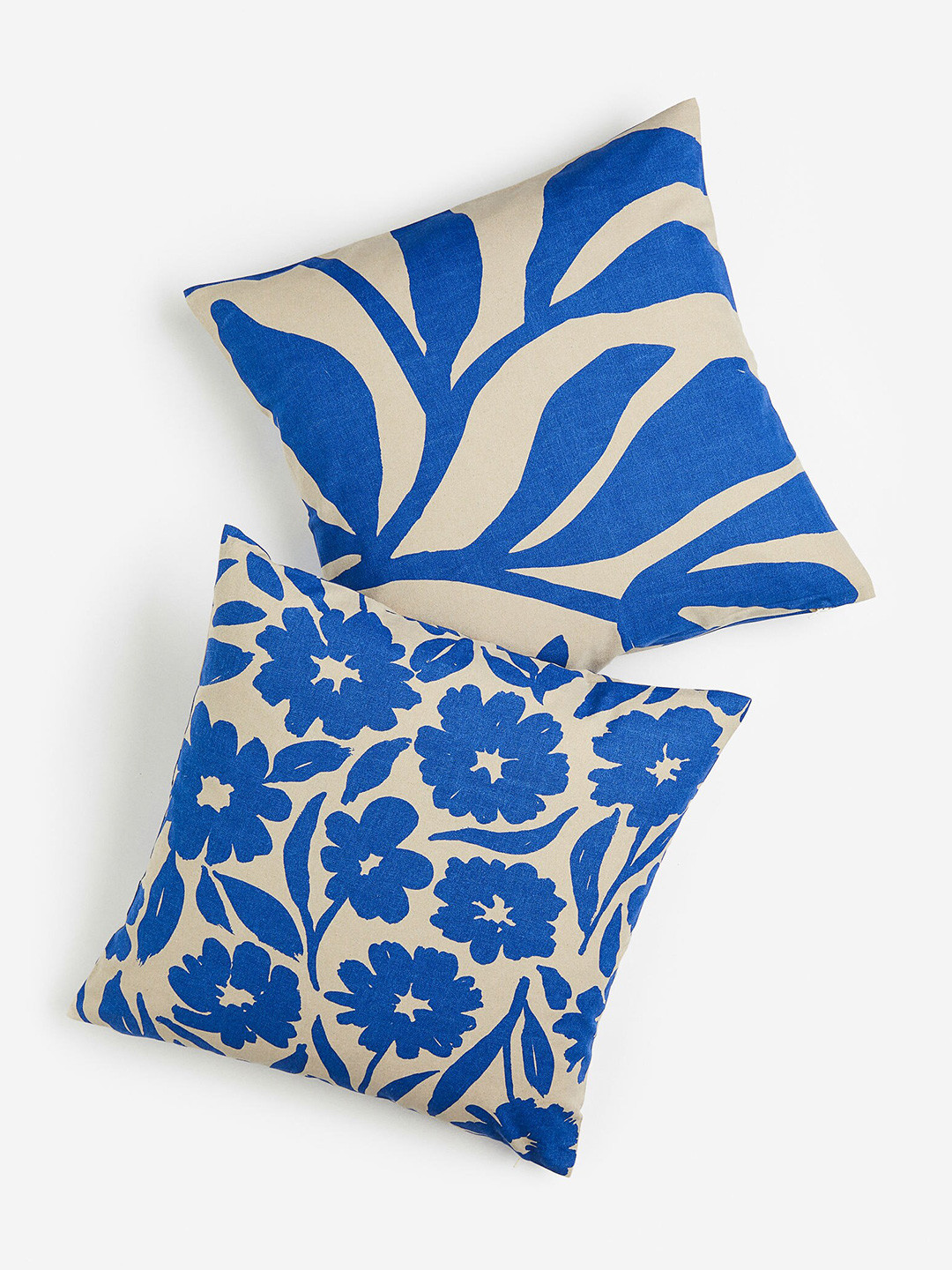 

H&M Blue 2-Pack Cotton Canvas Cushion Covers
