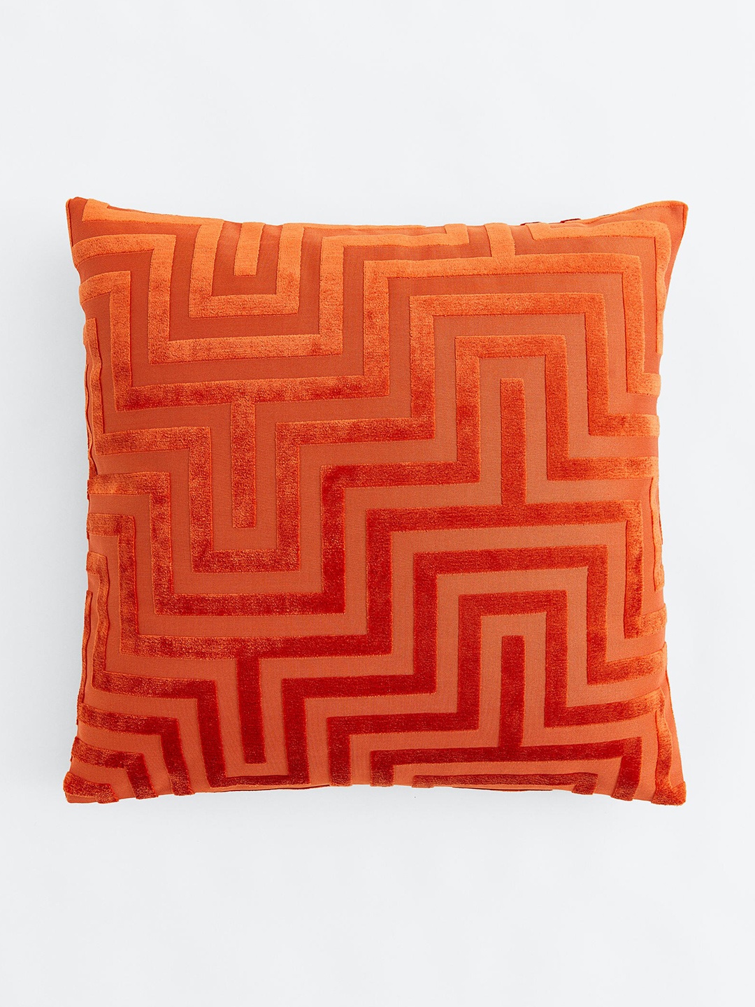 

H&M Orange Velvet Cushion Cover