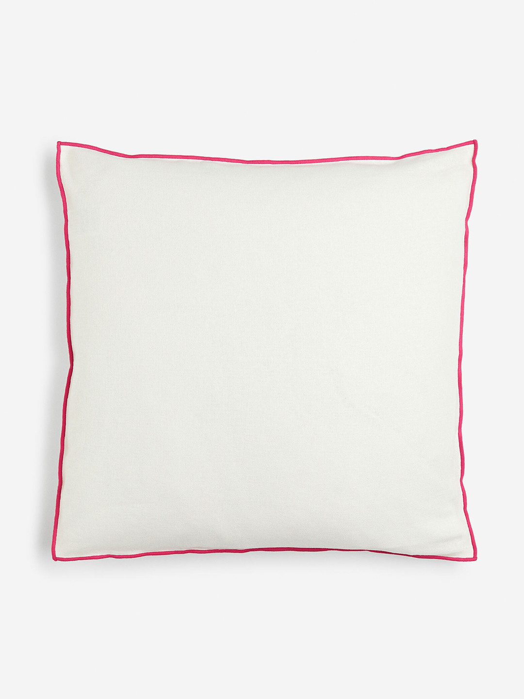 

H&M White Linen-Blend Cushion Cover