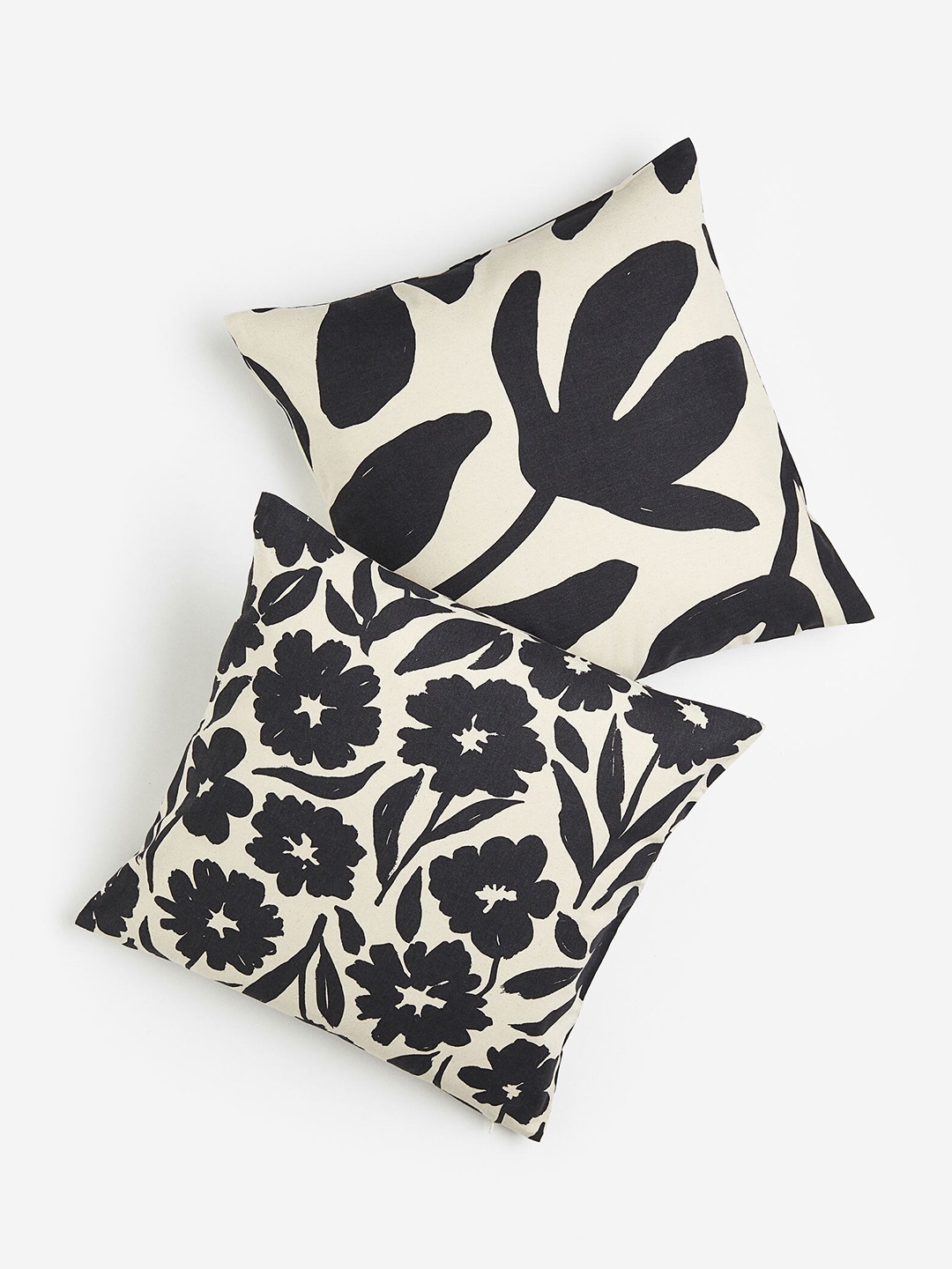 

H&M Grey 2-Pack Cotton Canvas Cushion Covers
