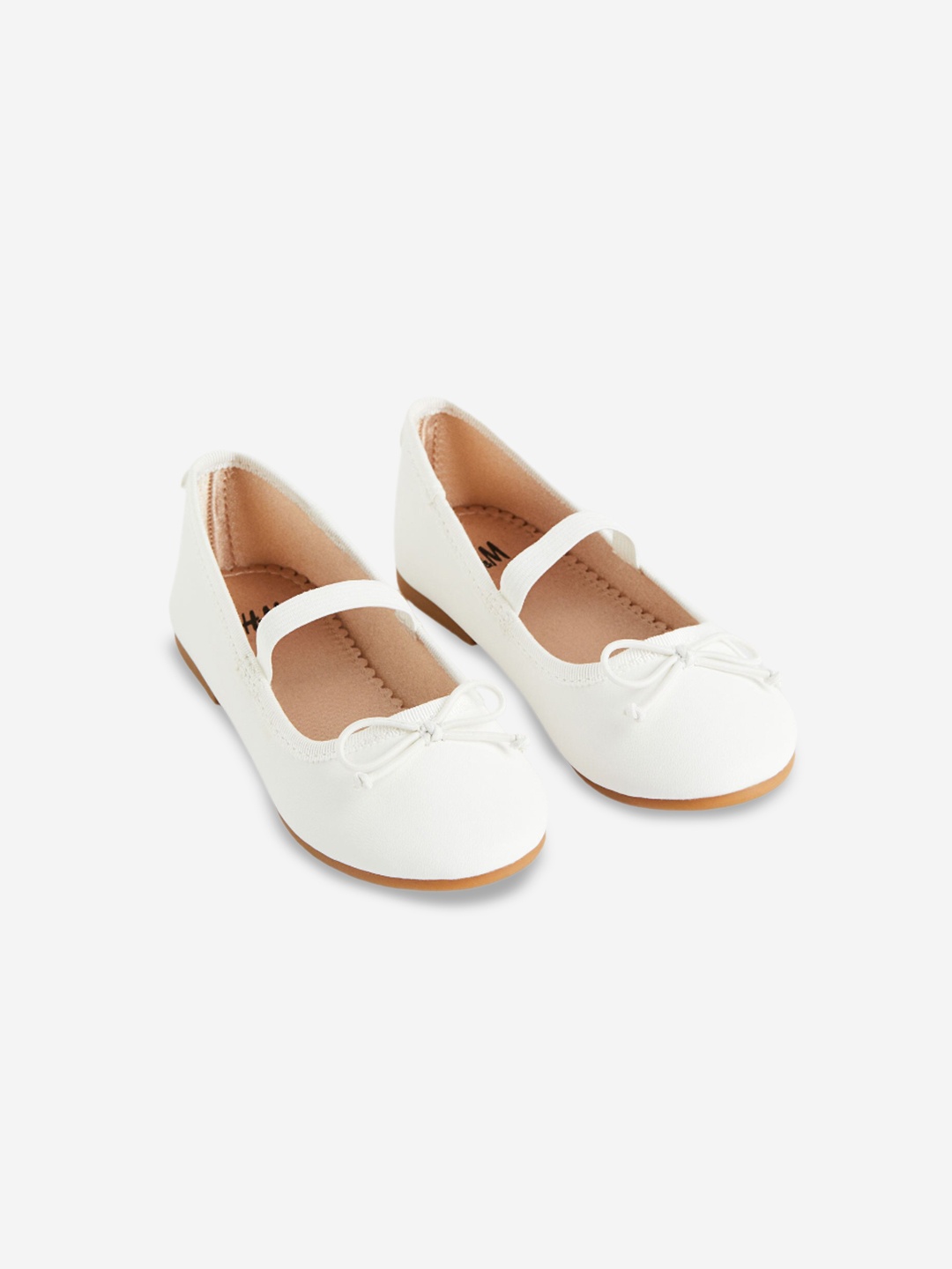 

H&M Infant Girls Ballet Pumps, White